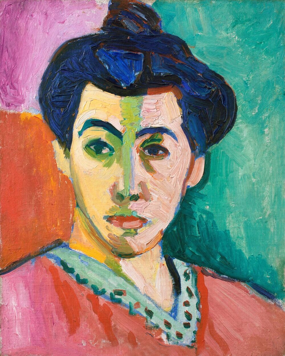 Reproduction of The Green Stripe - Henri Matisse – Galerie Mont-Blanc