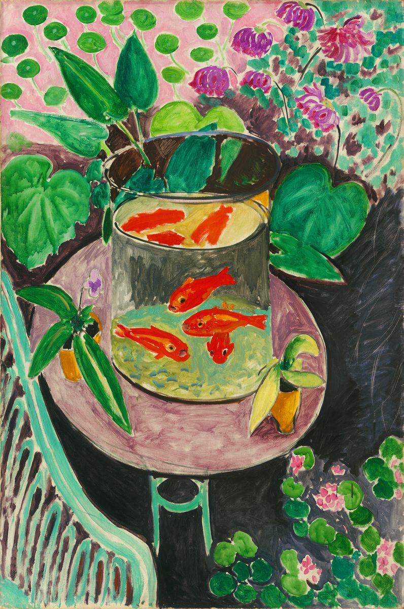 Reproduction of Goldfish - Henri Matisse – Galerie Mont-Blanc