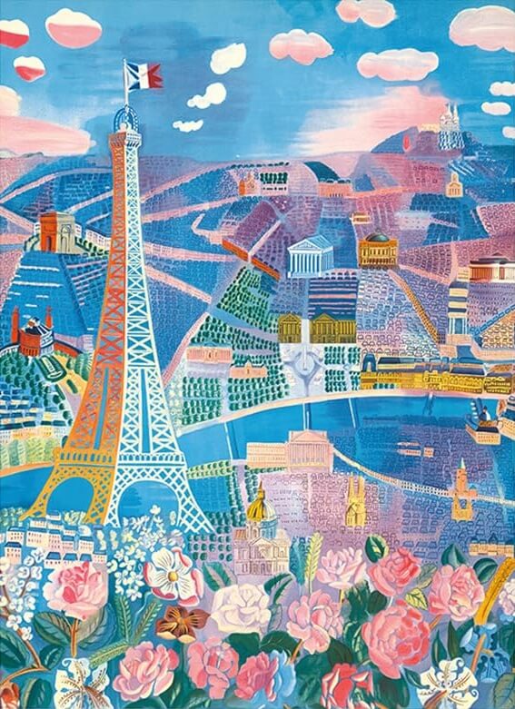 Reproduction of The Paris Floralies - Raoul Dufy – Galerie Mont-Blanc