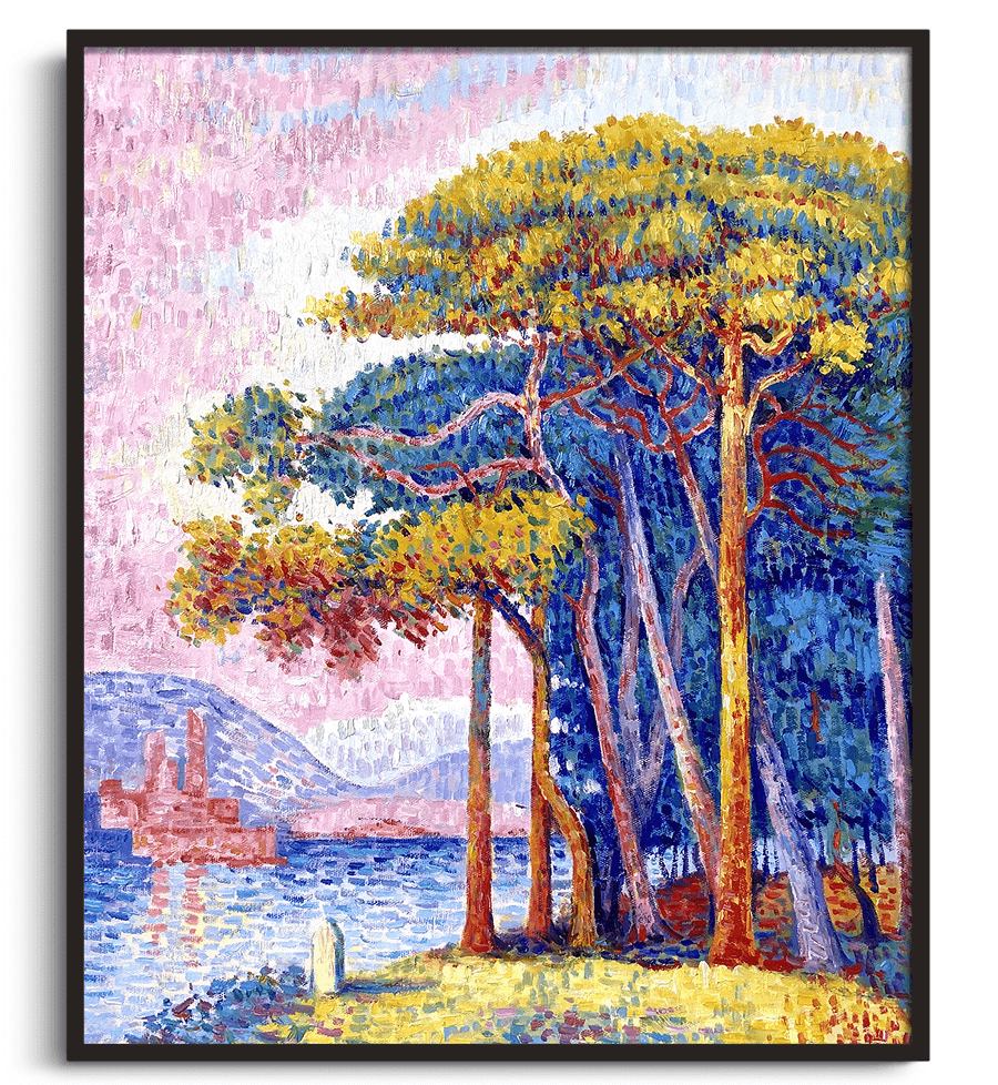 Reproduction of Antibes by Paul Signac – Galerie Mont-Blanc
