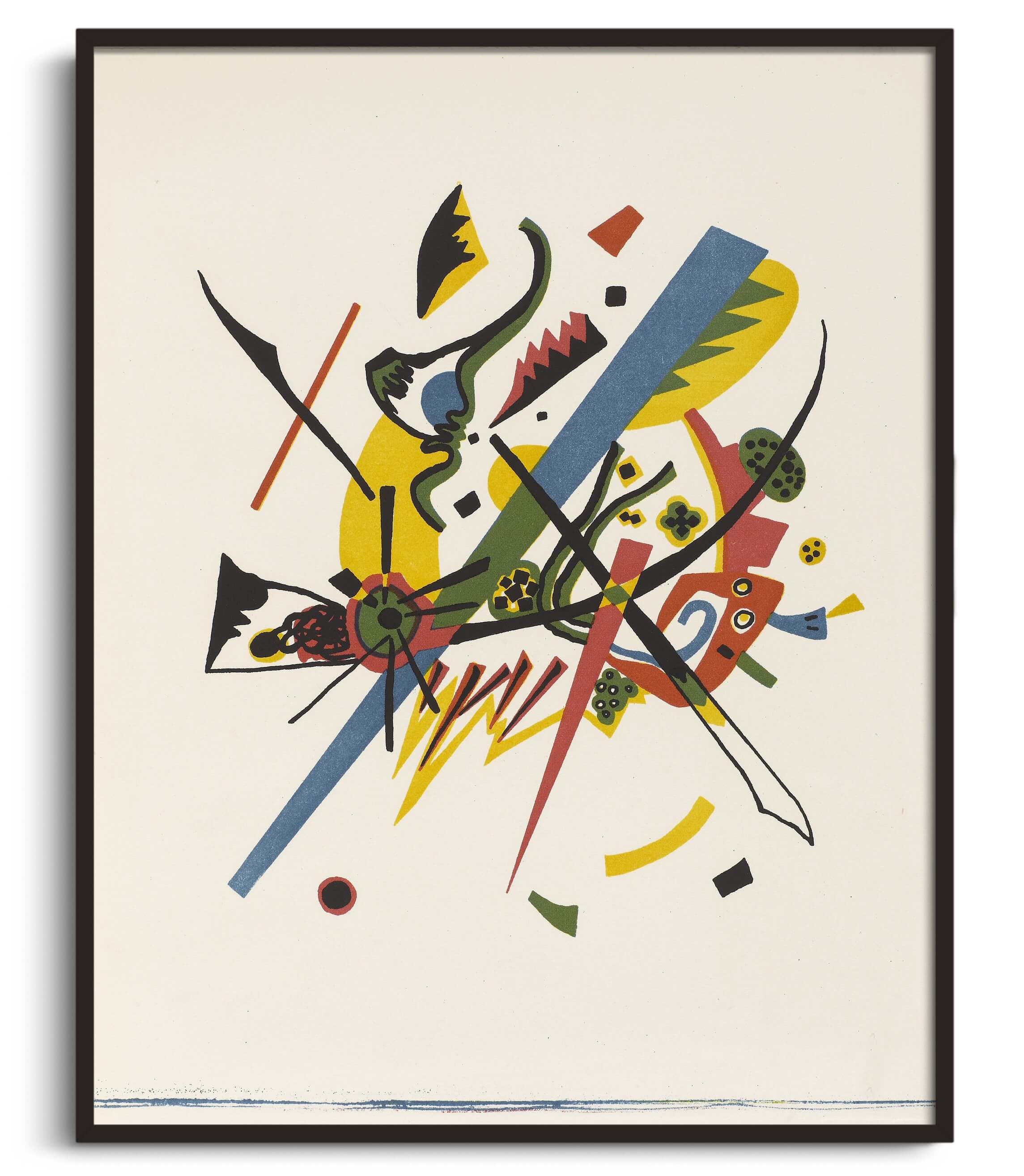 Reproduktion von Kleine Welten I von Vassily Kandinsky – Galerie