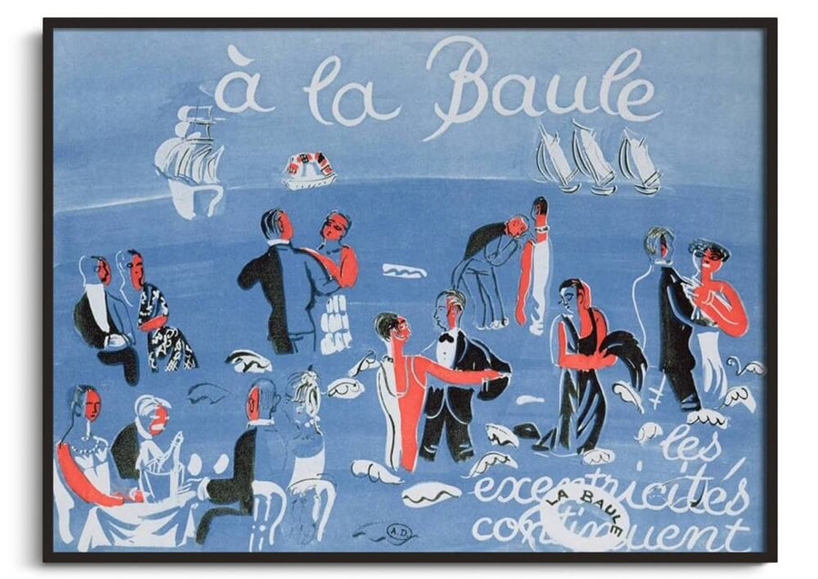 Affiche à la Baule - Raoul Dufy