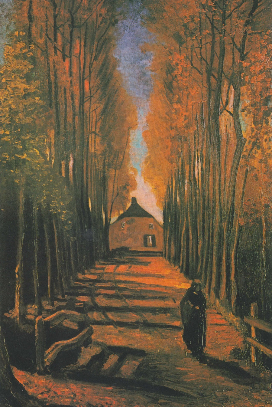 Pappelallee im Herbst - Vincent Van Gogh