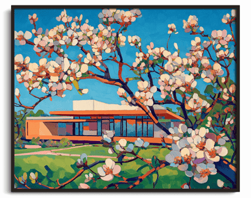 Almond blossom x Hockney