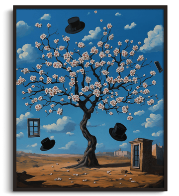 Almond blossom x Magritte