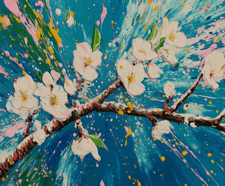 Almond blossom x Pollock