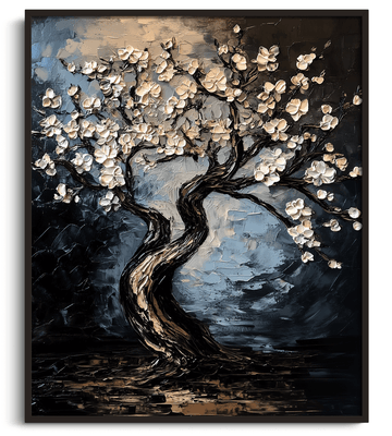 Almond blossom x Soulages