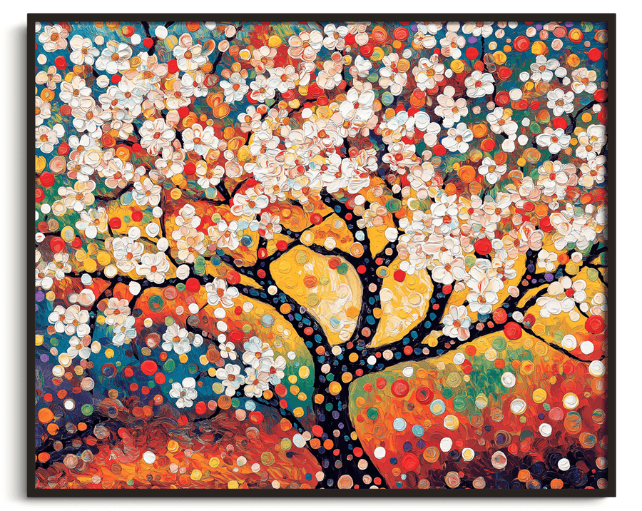 Almond blossom x Kusama