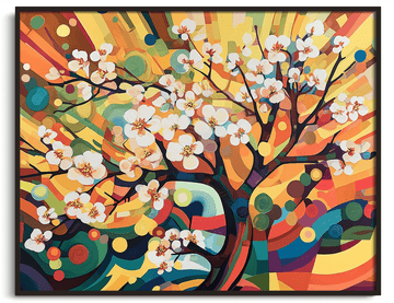 Almond blossom x Kandinsky