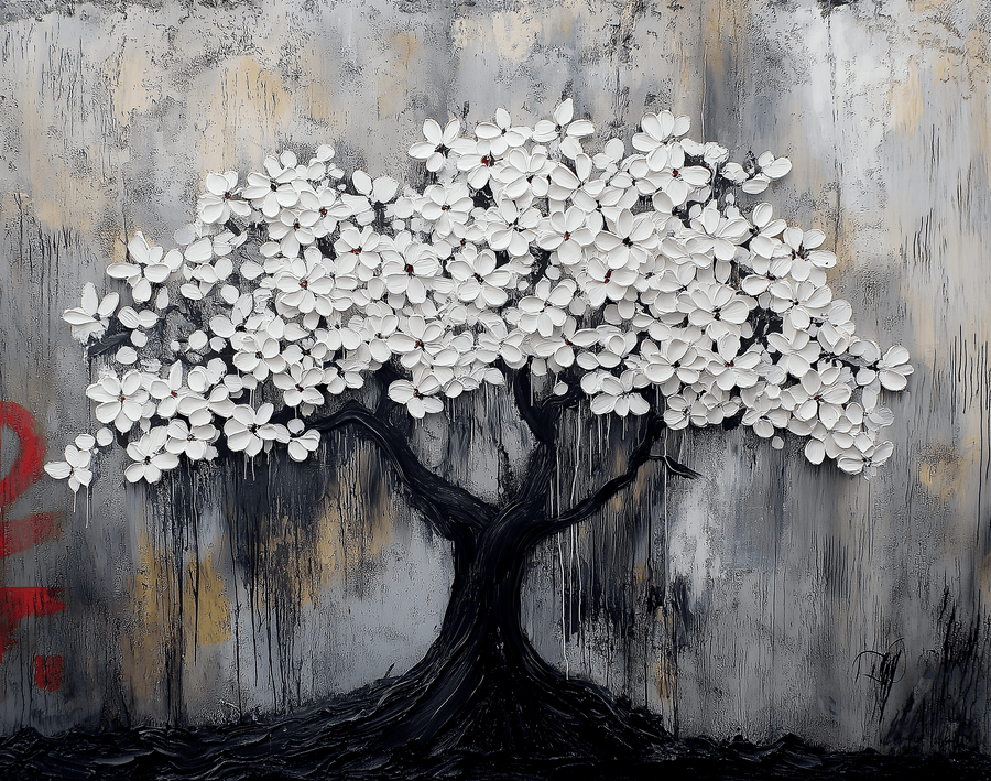 Almond blossom x Banksy