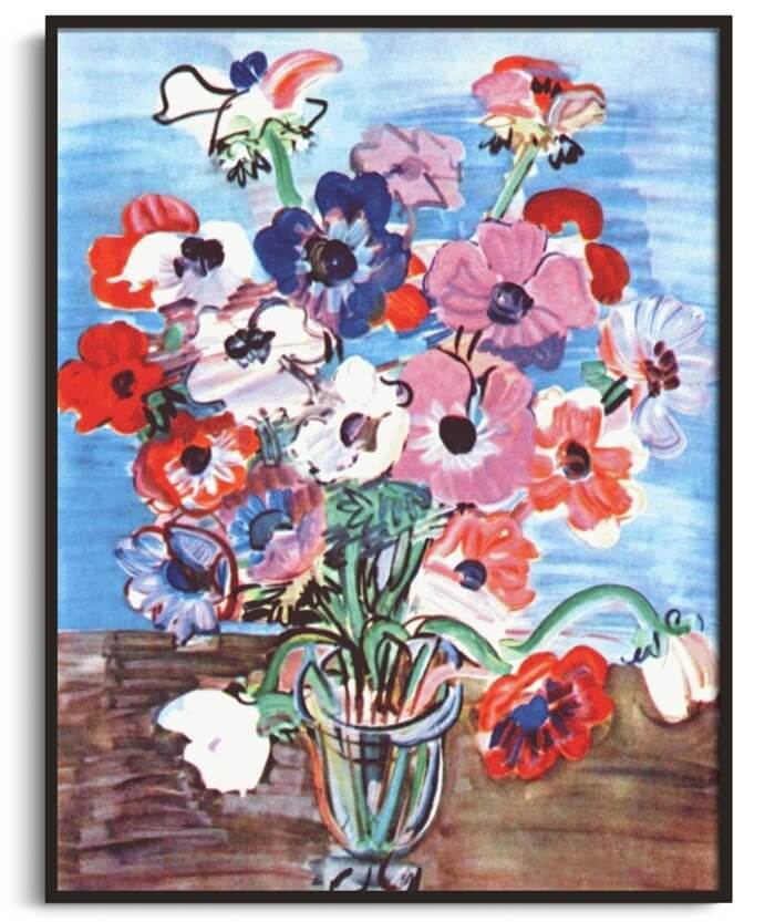 Anemones I - Raoul Dufy