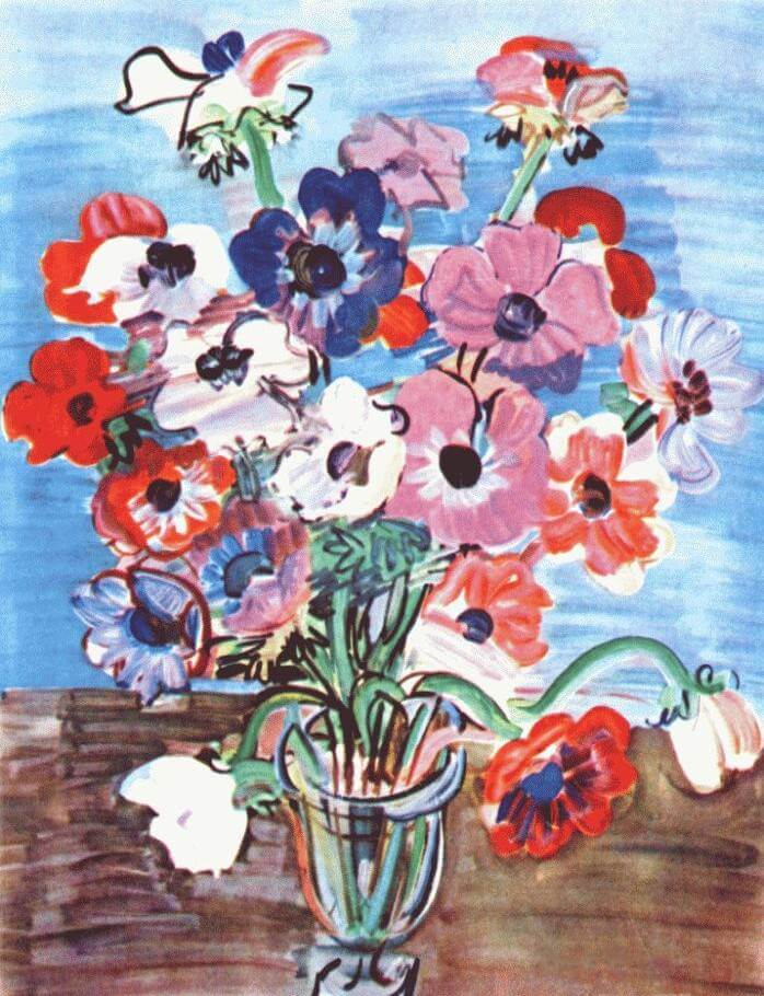 Anemones I - Raoul Dufy