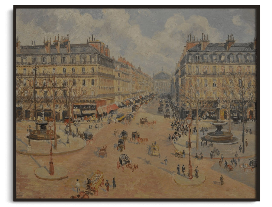 Avenue de l'Opéra, Morgensonne – Camille Pissarro