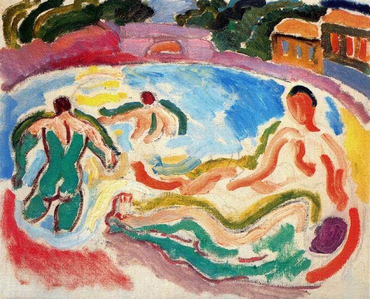 Bathers - Raoul Dufy