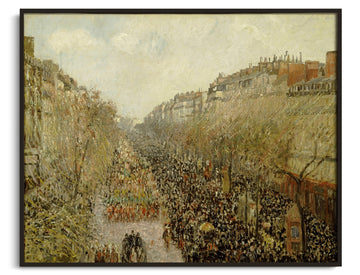 Boulevard Montmartre, Faschingsdienstag – Camille Pissarro