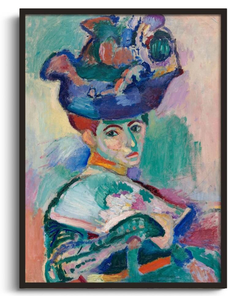 Woman with a hat - Henri Matisse