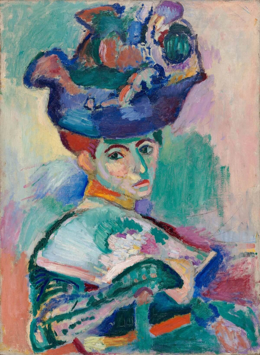 Woman with a hat - Henri Matisse