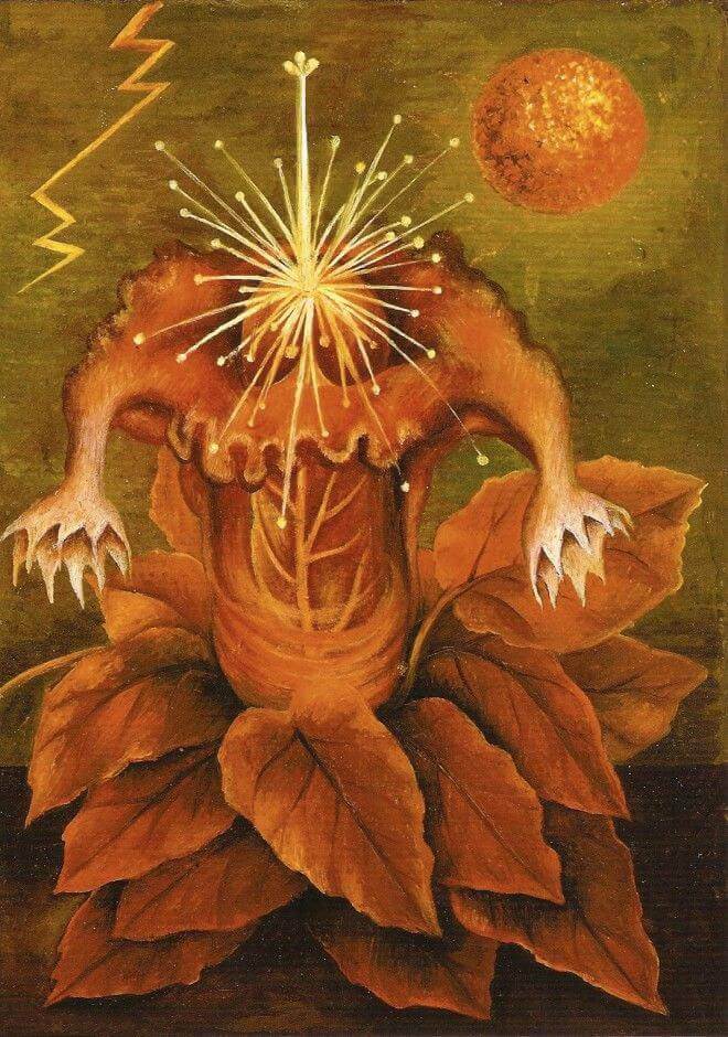 Blume des Lebens - Frida Kahlo