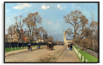 Die Allee, Sydenham – Camille Pissarro