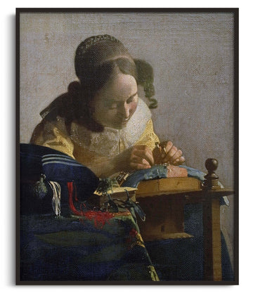 Die Spitzenklöpplerin - Johannes Vermeer