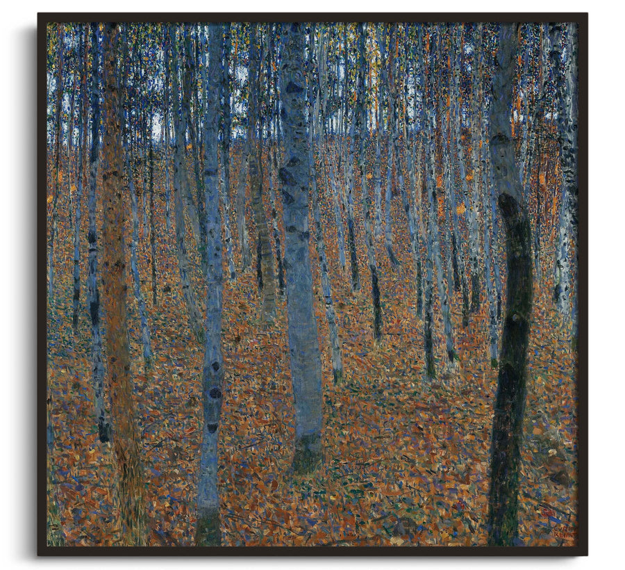 La Forêt de bouleaux - Gustav Klimt