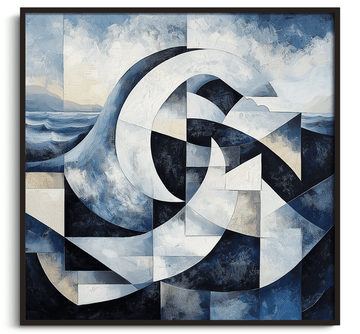 La Grande Vague de Kanagawa x Picasso