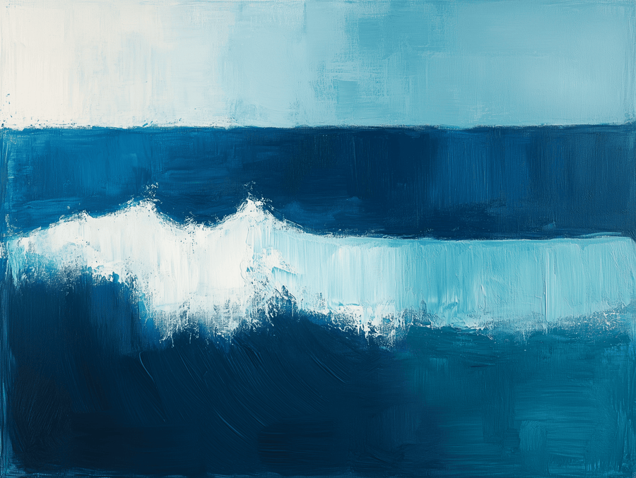 La Grande Vague de Kanagawa x Rothko