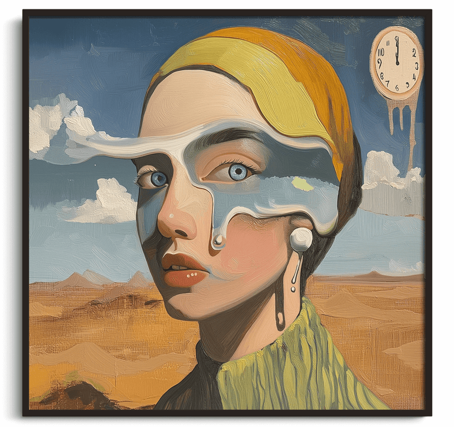 Girl with a Pearl Earring x Dalí