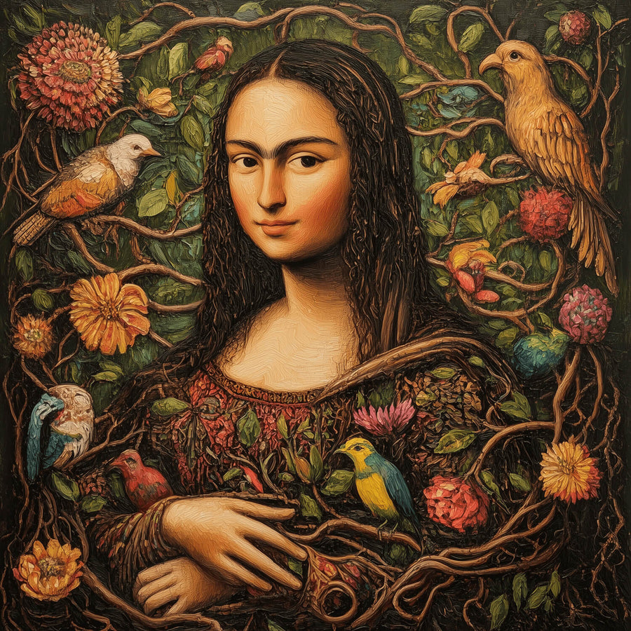 Die Mona Lisa x Kahlo