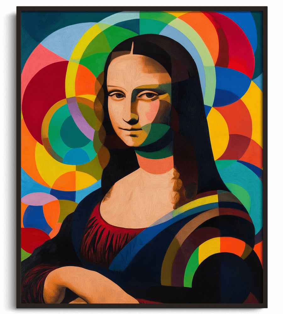 Die Mona Lisa x Robert Delaunay