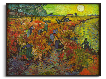 Der rote Weinberg - Vincent Van Gogh