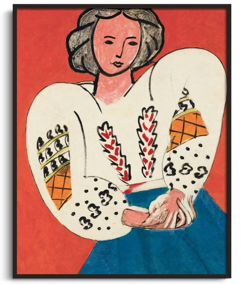 The Romanian Blouse - Henri Matisse