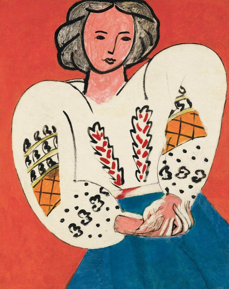 The Romanian Blouse - Henri Matisse