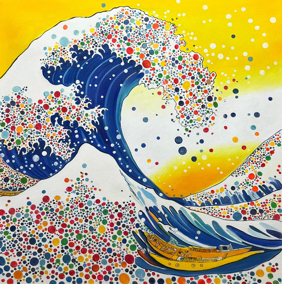 La Grande Vague de Kanagawa x Kusama