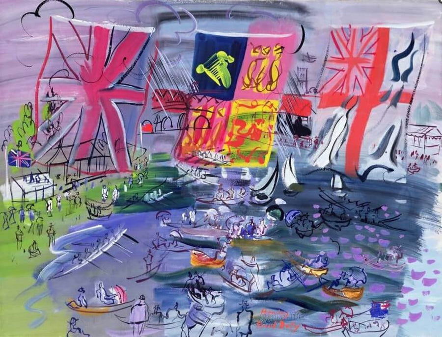 Regatta at Henley - Raoul Dufy