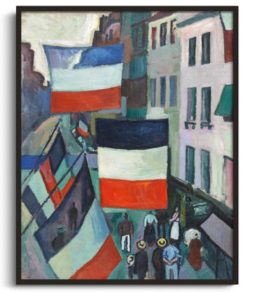 La Rue pavoisée - Raoul Dufy