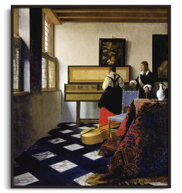 Die Musikstunde - Johannes Vermeer