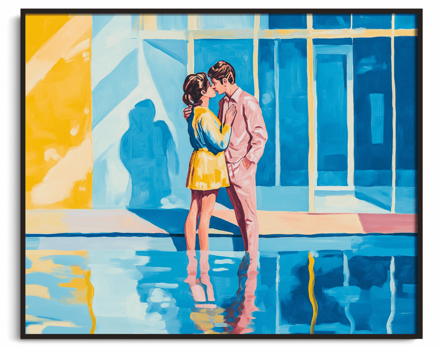 Le Baiser x Hockney