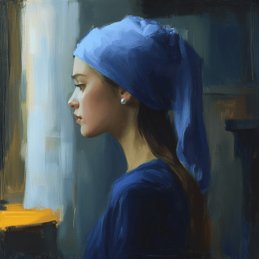 Girl with a Pearl Earring x Hopper