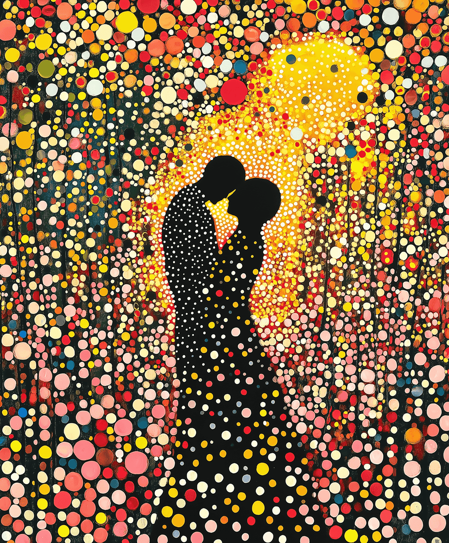 Le Baiser x Kusama