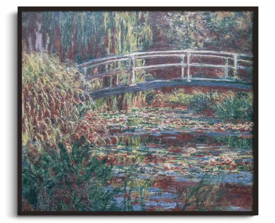 Waterlily pond, pink harmony - Claude Monet