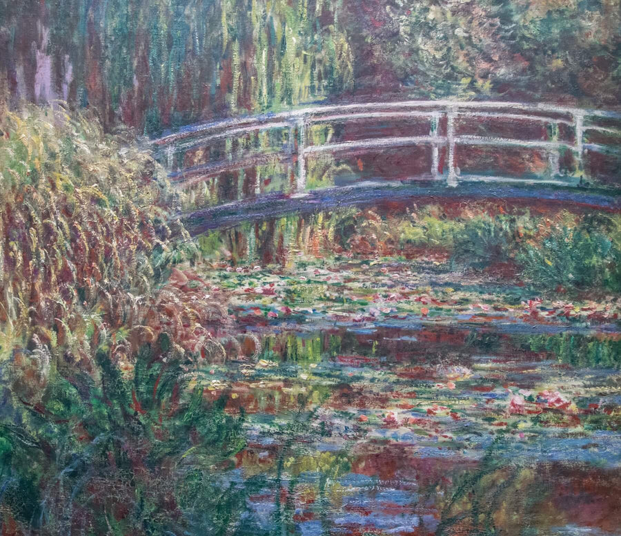 Le Bassin aux nymphéas, harmonie rose - Claude Monet