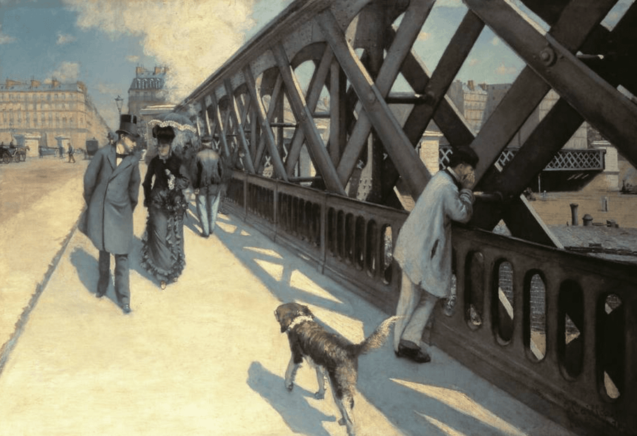 Le Pont de l'Europe - Gustave Caillebotte