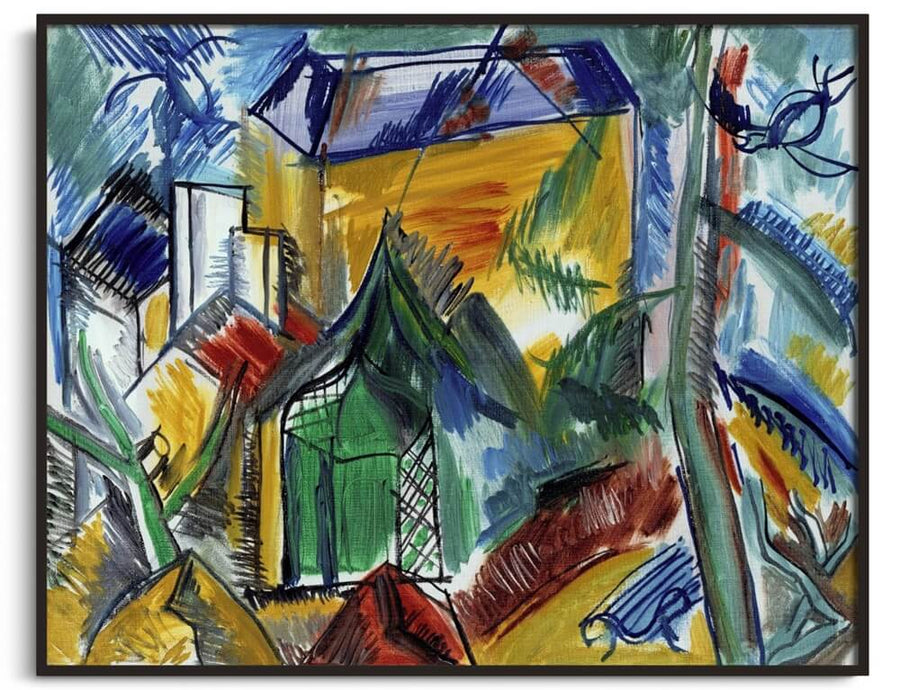 Der verlassene Garten - Raoul Dufy