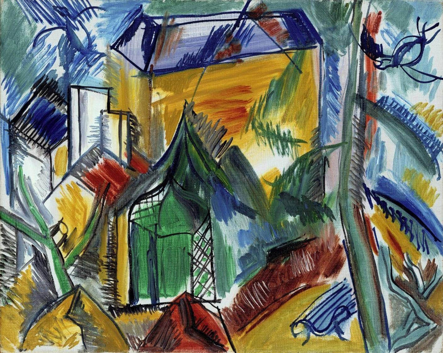 Der verlassene Garten - Raoul Dufy