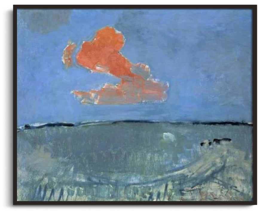 Le nuage rouge - Piet Mondrian