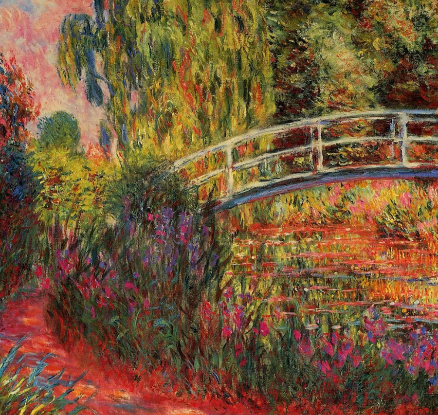 Le pont japonais - Claude Monet