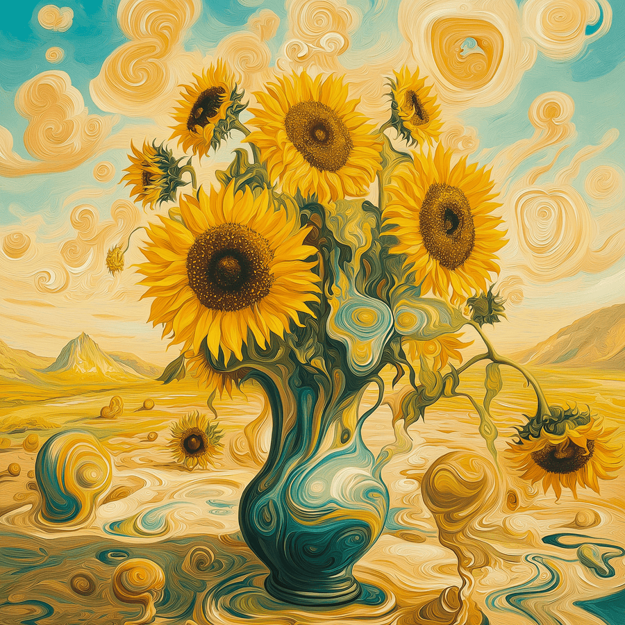 Les Tournesols x Dali