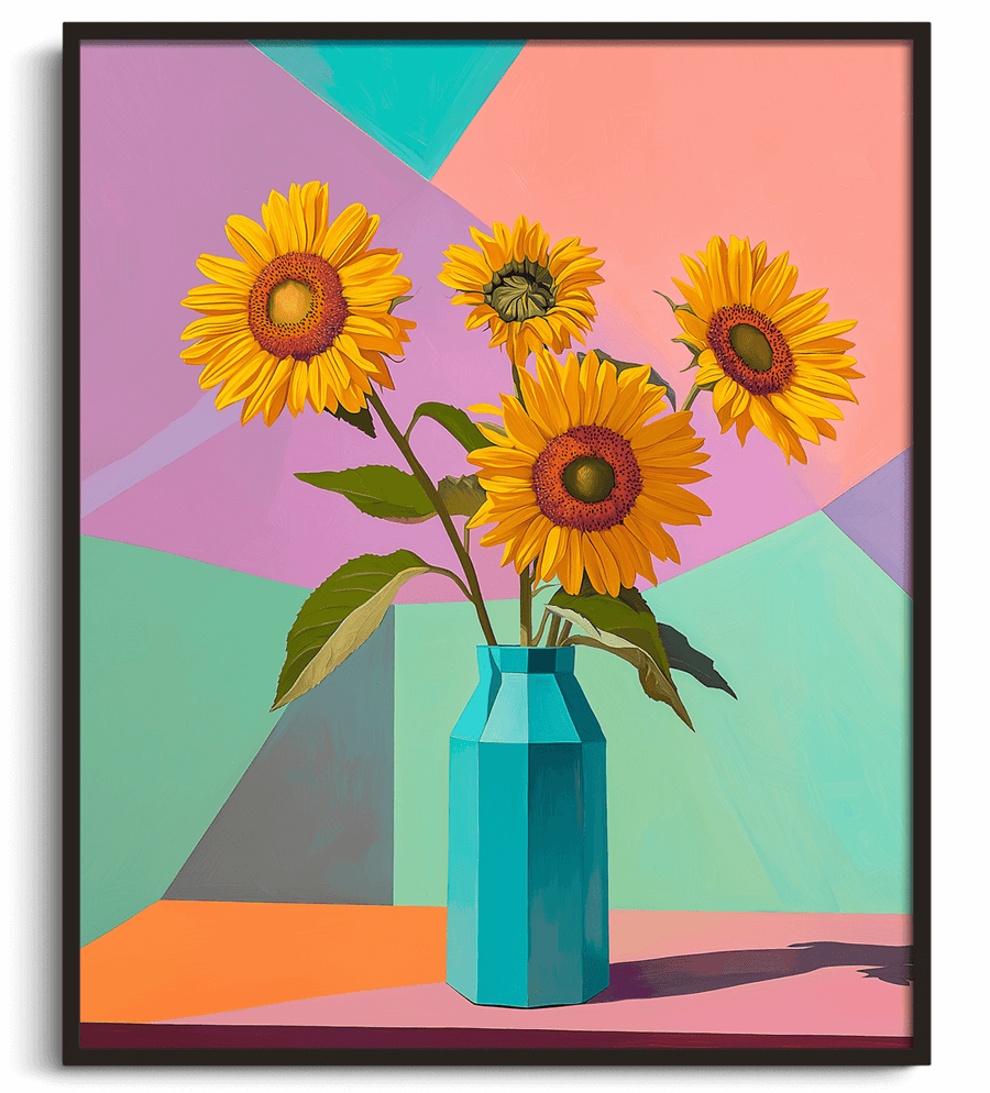 Les Tournesols x Hockney