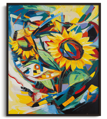 Les Tournesols x Kandinsky